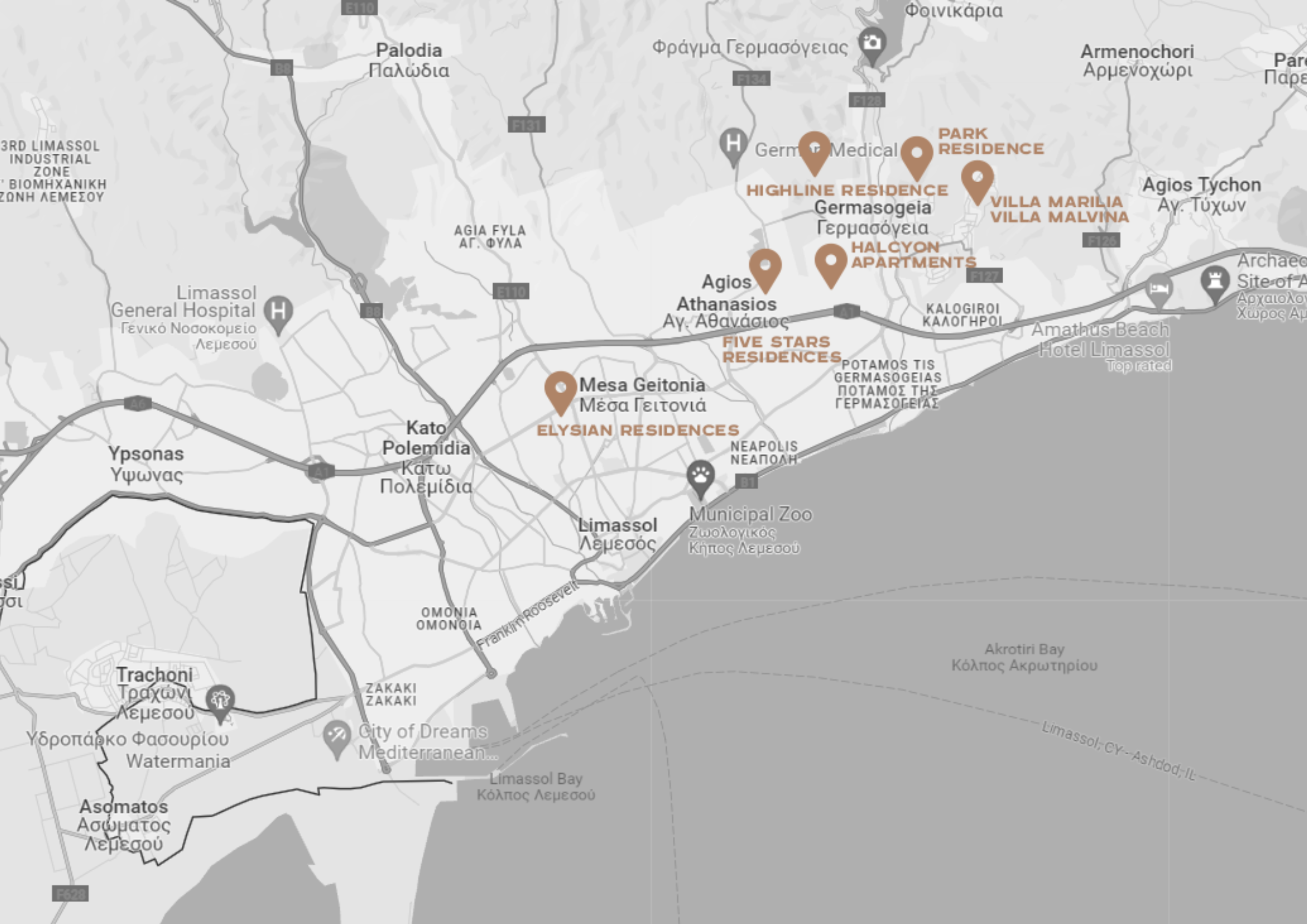 Limassol Project Map